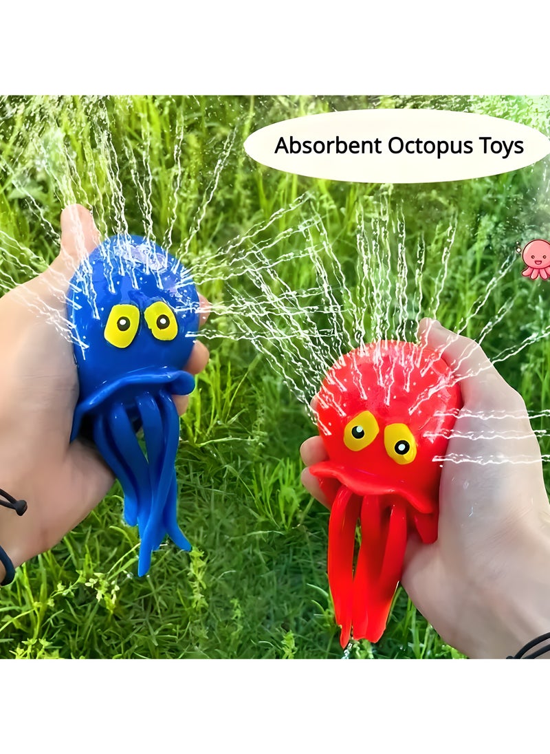LIXADA 3pc Water Toy, Summer Toys, Octopus Water Toy - As Birthday, Special Festival Gift, Gift for Kids Age 3+ (Color random)  - Image 3