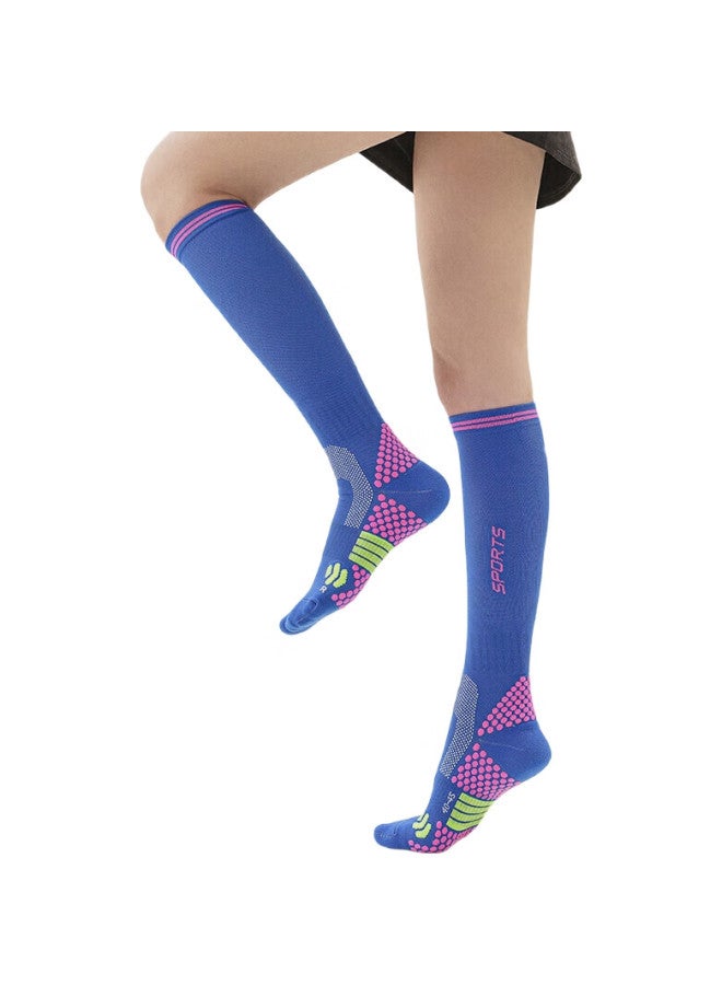 Caspian Wolf Running Marathon Sports Socks, Compression Socks, Fitness Jump Rope Pressure Socks, Elastic Long Tube Calf Socks For Men And Women - Image 1