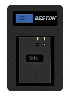 BESTON Beston Single Charger, compatible with Sony FZ100 batteries, provides a reliable power source for Sony cameras.  - Image 1