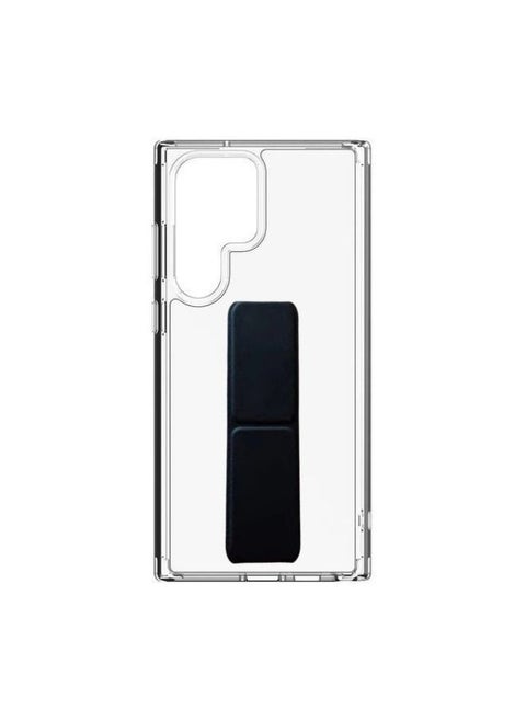 Protective silicone Case Cover with Hand Grip Compatible with Samsung Galaxy S23 Ultra