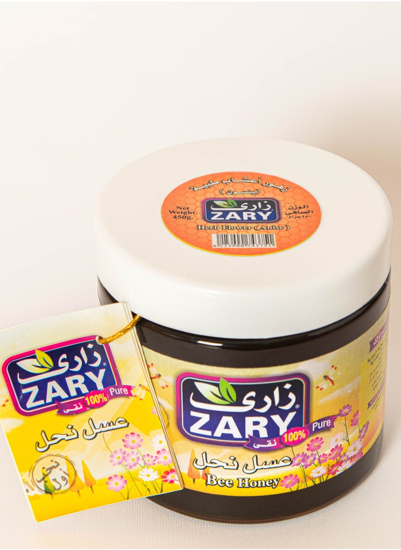 ZARY Herb Flower (Anise) Honey 450 gm  - Image 1