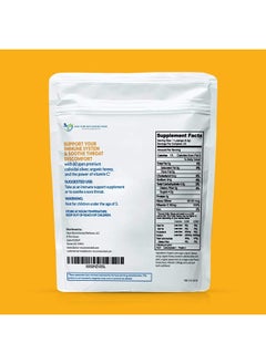 DOCTOR RECOMMENDED SUPPLEMENTS Silver Lozenges with Vitamin C - Premium Nano Silver 60 PPM Colloidal Silver, Organic Honey and Vitamin C Mineral Supplement Drops to Support Immune System, Soothe Cough & Throat - 24 Orange Lozenges  - Image 2