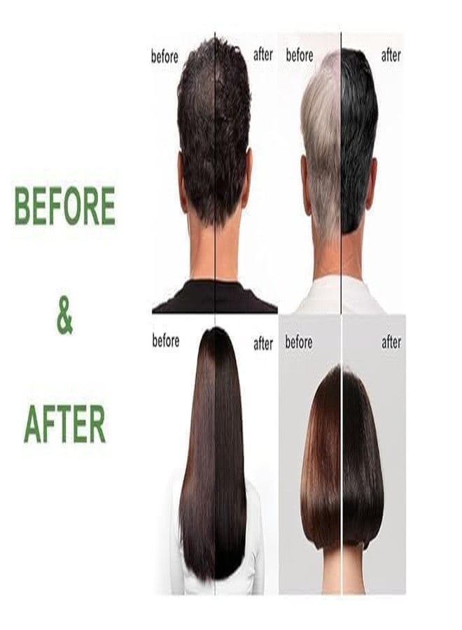 SKINPLUS Top Speedy Natural Fruit Extract Hair Color 500ml x 2 with Mixing Bowl and Dye Brush - Image 5