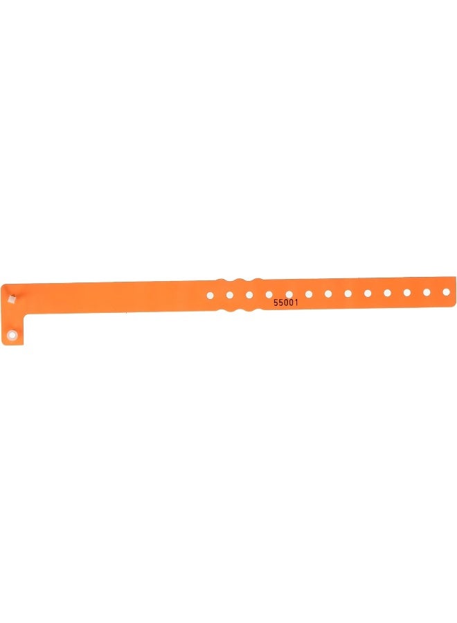 Amscan Orange Wristband - 250 Pieces
