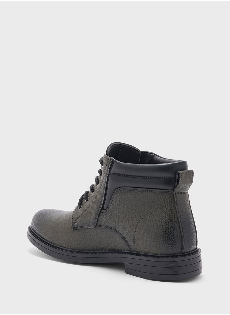 Robert Wood Biker Boots  - Image 3