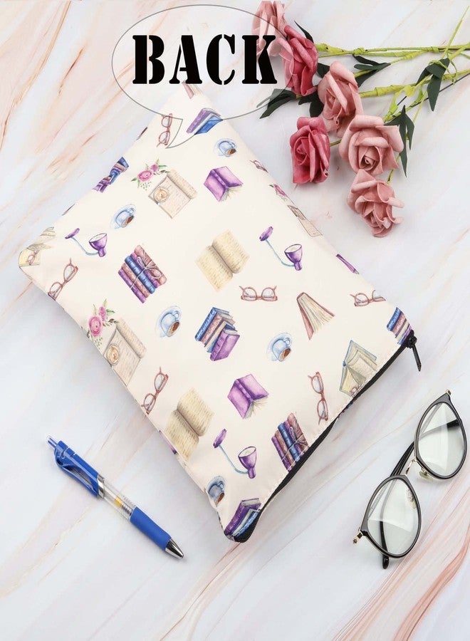 PLITI Book Lover Book Sleeve Reading Love Gift Less People More Books Book Protector for Writer Reader Gift (More Books BS) - Image 5