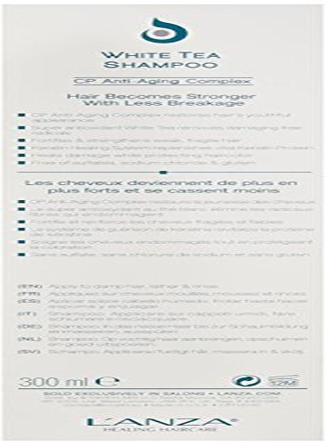 L'anza شامبو الشاي الأبيض بقوة الشفاء 10.1 أونصة سائلة - Image 3