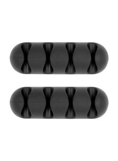 blupebble Anchor Four Desk Tidy Organizer Cable Clip Set  - Image 1