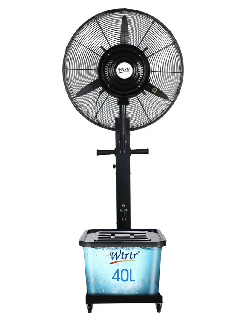 Wtrtr Outdoor Mist Fan 26 inch Diameter Air Cooler Water Mist Humidifier - Image 1