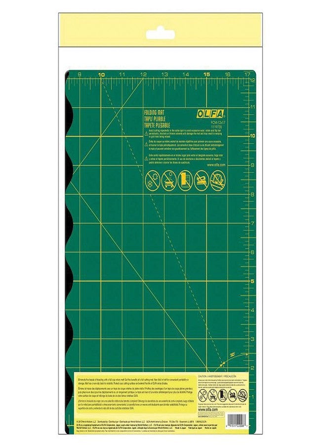 OLFA Folding Cutting Mat 12" x 17" from Olfa - Image 3