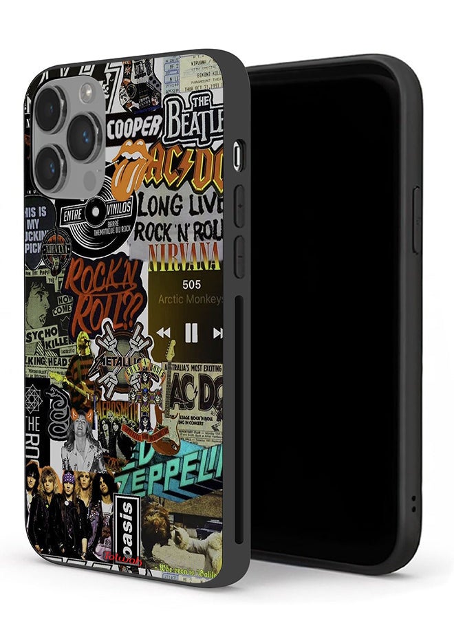 Tolwak Apple iPhone 14 Pro Max Protective Case Long Live Rock N Roll - Image 1