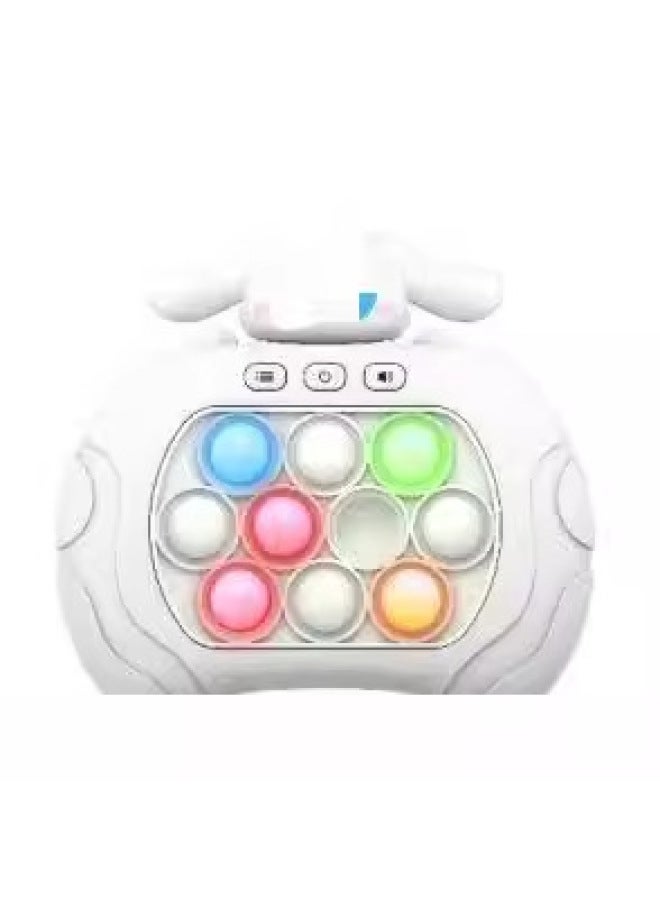 Children's Quick Push Game Machine Puzzle Breakthrough Gophers Press Music Thinking Logical Concentration Decompression Toys-Color:903 Little Yellow Duck English-Specifications:Default  - Image 4