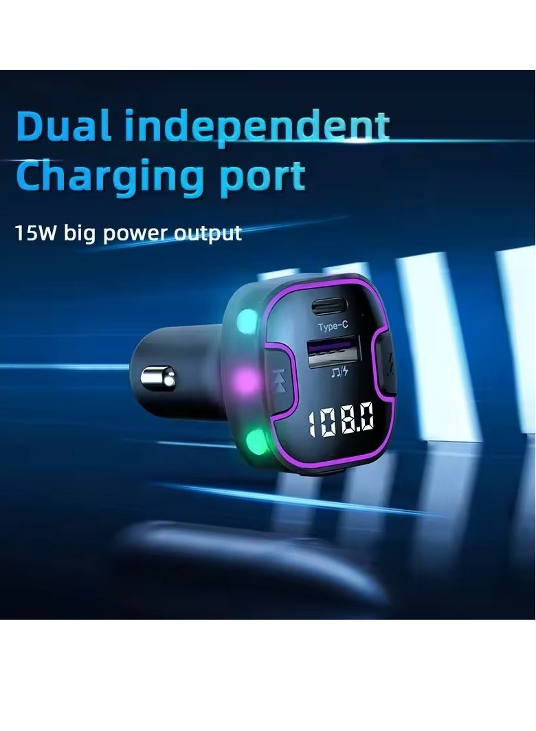 Earldom ET-M99 Hands-free call car Bluetooth MP3 music player FM transmitter - Image 4