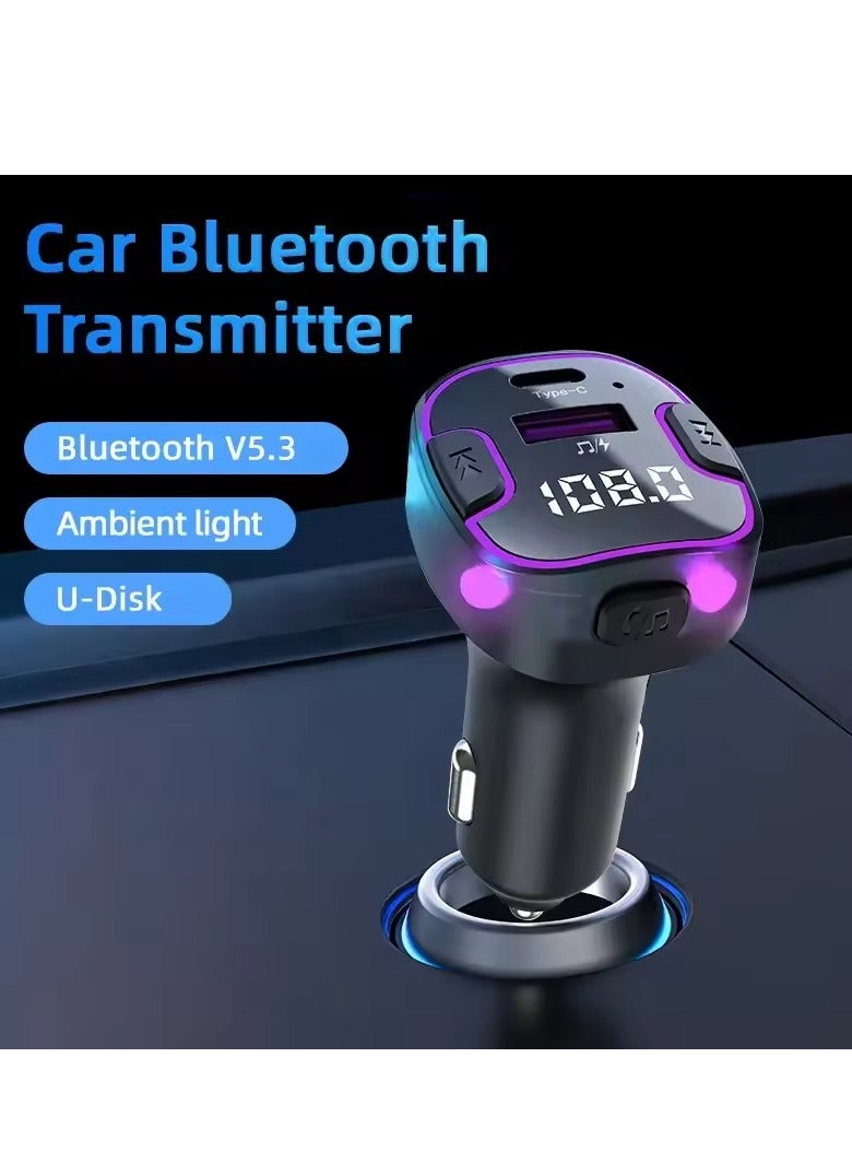 Earldom ET-M99 Hands-free call car Bluetooth MP3 music player FM transmitter - Image 3