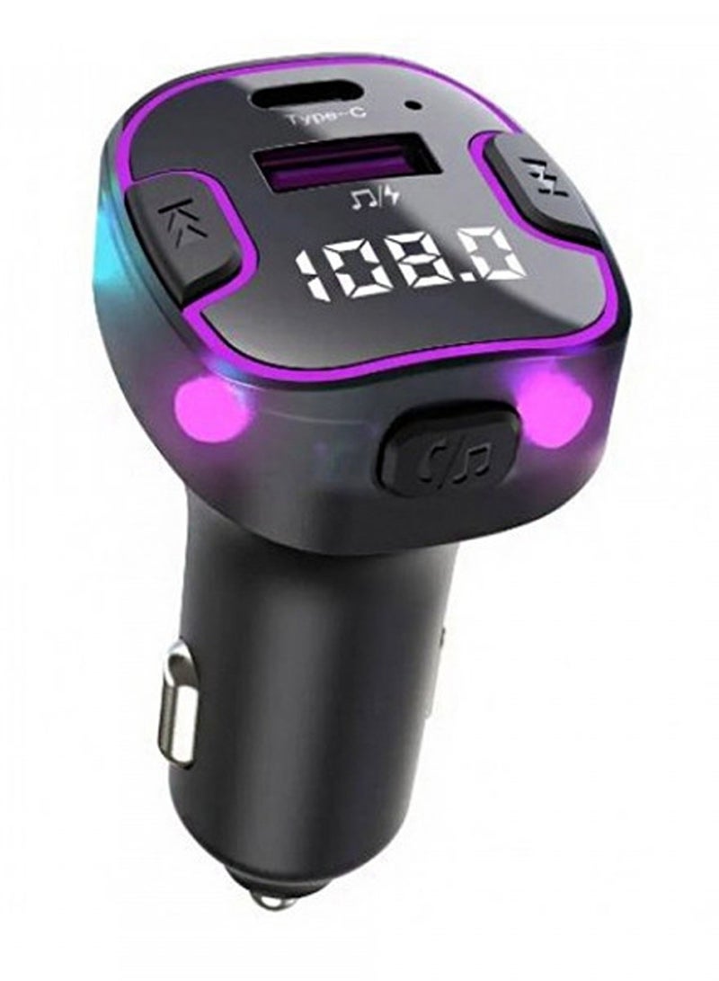 Earldom ET-M99 Hands-free call car Bluetooth MP3 music player FM transmitter - Image 1