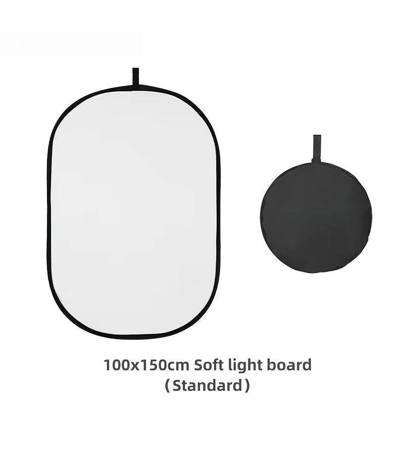 Foldable Portable Light Diffuser Panel for Large-Scale Photography, 100*150 cm / 39.37*59.06 inches, Adjustable Light Levels No-Electricity Setup Ideal for Vlogging Travel - Image 1
