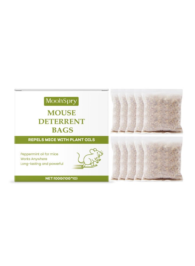 MOONSPRY Rat Repellent Bag Peppermint Oil Household Rat Repellent Plant Essential Oil Indoor Repellent Rodents - Image 5