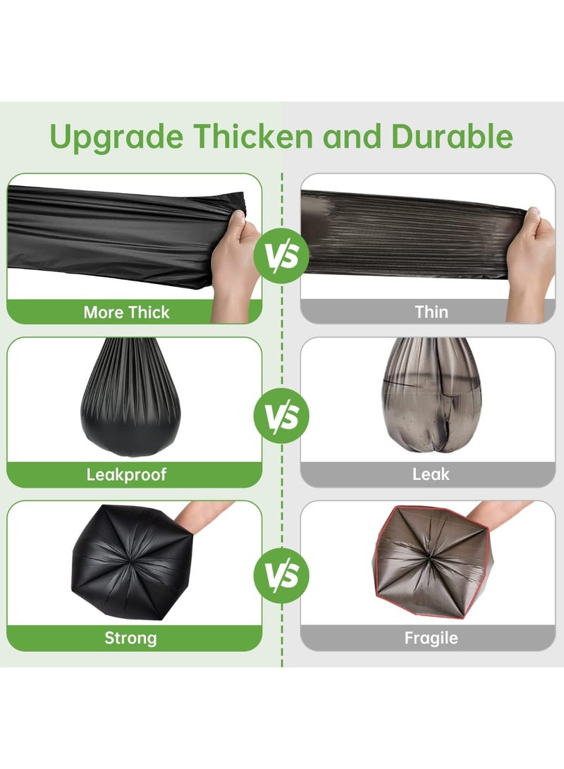 Sunspire 3-gallon trash bags with drawstring handles, 45x50 cm, 100 bags.  - Image 2
