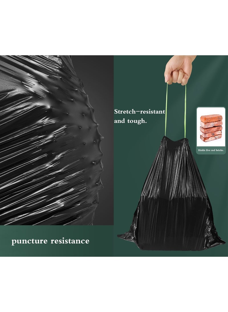 Sunspire 3-gallon trash bags with drawstring handles, 45x50 cm, 100 bags.  - Image 4