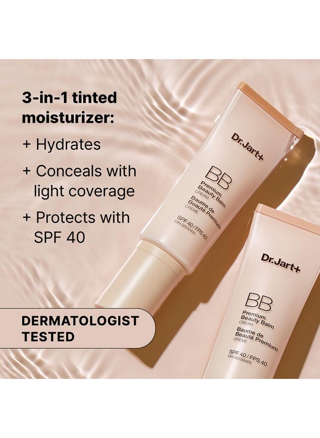 Dr.Jart+ Premium Bb Tinted Moisturizer With Spf 40 And Niacinamide | Bb Cream | Korean Skin Care, Fair-Light, 1.35 Fl Oz  - Image 3