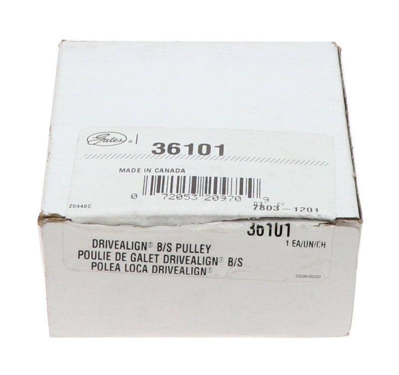 Gates 36101 DriveAlign Belt Drive Idler/Tensioner Pulley - Image 5