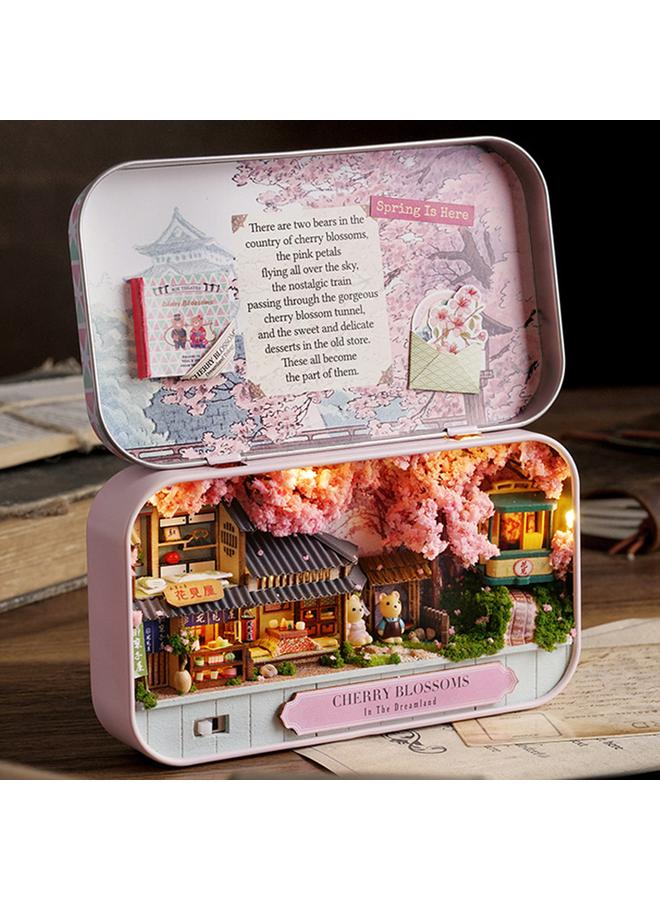 Bluejw Zhiqu House Diy Cabin Box Theater Handmade Small House Assembled Model Toys Birthday Gift For Girls - Image 1