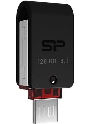 Silicon Power 128GB Dual Drive OTG 3.0 Micro-Usb Memory x31 