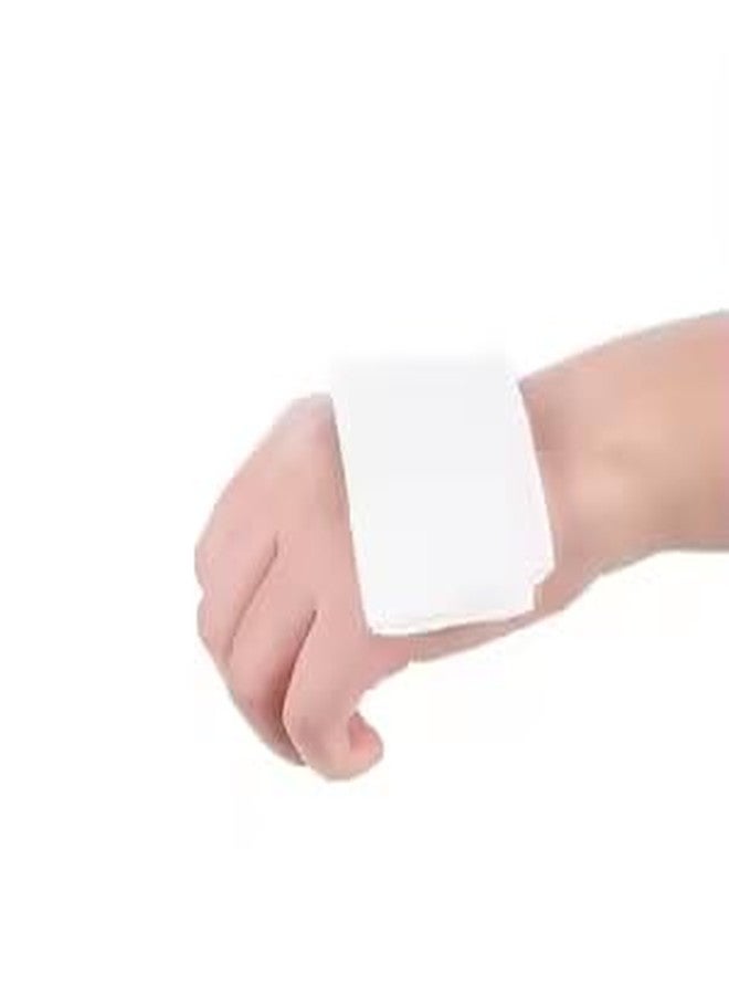 TENDERCOTT ضمادات شاش قطنية غير معقمة من تيندركوت لتضميد الجروح، 10 × 10 سم، 12 طبقة | ضمادات شاش طبية عالية الامتصاص | للاستخدام في المستشفيات والعيادات والإسعافات الأولية، عبوة من 100 ضمادة - Image 4