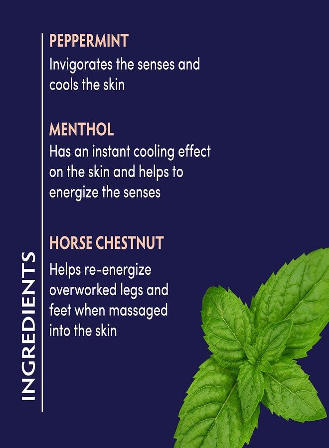 Naturopathica Mighty Mint Rescue Cream, Moisturizing Body Lotion with Peppermint & Menthol to Cool & Revive Skin, Soothing Relief for Sore Muscles, 4.2 fl oz - Image 4