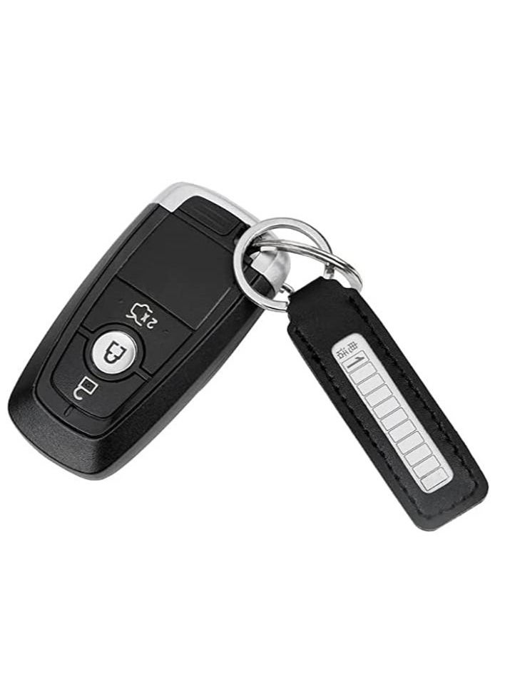 Generic - 1 Pcs - For Car Keychain Car-styling With Anti-lost Phone Number Plate Keys Ring Auto Vehicle Key Chain Gift Phone Number Card Keyring - Image 1