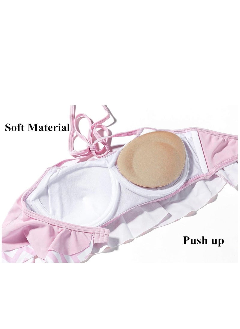 Generic - Women’s Adhesive Bra Pads inserts Enhancer Pads Breathable Sticky Inserts Push Up Bras for Small - Image 1