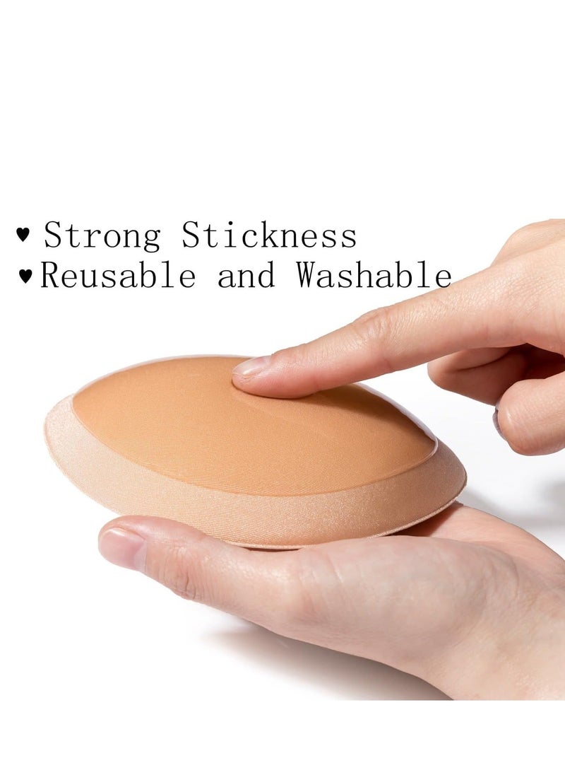 Generic - Women’s Adhesive Bra Pads inserts Enhancer Pads Breathable Sticky Inserts Push Up Bras for Small - Image 1