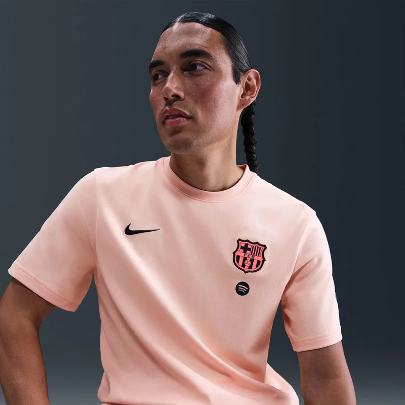 Nike Pink Men's FC Barcelona 2025/26 Primary 3rd Total 90 Football Top for Men | Best Price UAE