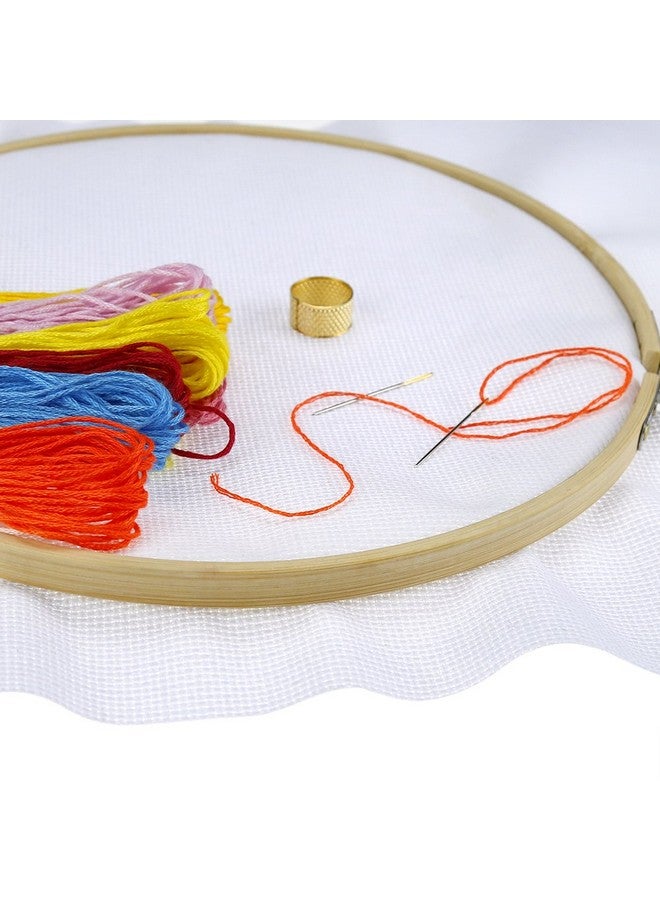 Caydo 60 By 39-Inch 18 Count Classic Reserve Aida Cloth Big Size White Cross Stitch Cloth Fabric - Image 5