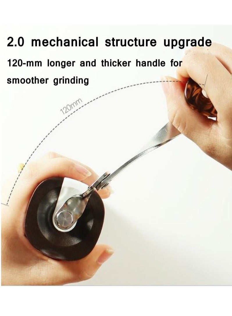 Arabest V60 Coffee Drip Kit,Hand Drip Coffee Maker Set,Professional Coffee Maker Tools,Specialty Coffee Set with Coffee Grinder/Coffee Kettle/Coffee Filter,for Kitchen,Home,Camping - Image 4