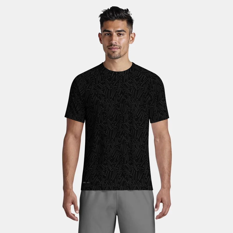 نايكي Men's Embossed Swoosh T-Shirt