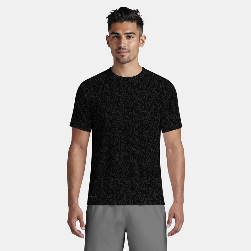 نايكي Men's Embossed Swoosh T-Shirt
