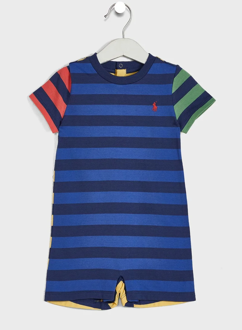 POLO RALPH LAUREN Kids Striped Casual Onesie