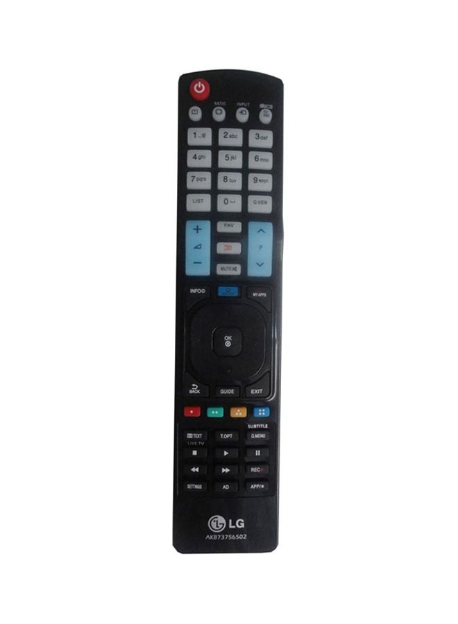 LG Remote Control For LG TV Black/Blue - Image 1