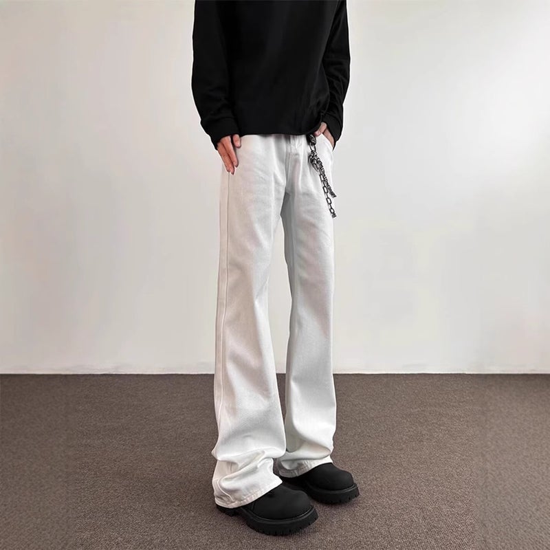 Unisex Classic Denim Jeans Loose Fit Daily Outdoor Wear - Image 2