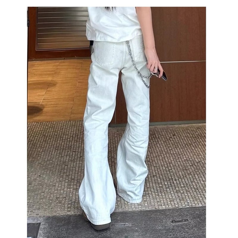 Unisex Classic Denim Jeans Loose Fit Daily Outdoor Wear - Image 5
