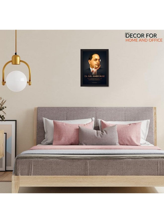 DesignHunar إطار حائط تحفيزي من تصميم هُنَر ب.ر. أمبيدكار | إطار ملصق لامينيتي بحجم A4 13x10 بوصة | للتعليق على الحائط فقط | مثالي لغرفة الدراسة، المكتب، ديكور المنزل وهدية ملهمة - Image 3