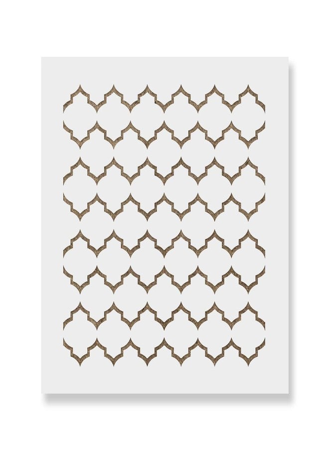 Devasya Crafts Moroccan Cookie Stencil Template - Reusable & Durable Food Safe Stencils for Cookies and Baking - Image 1