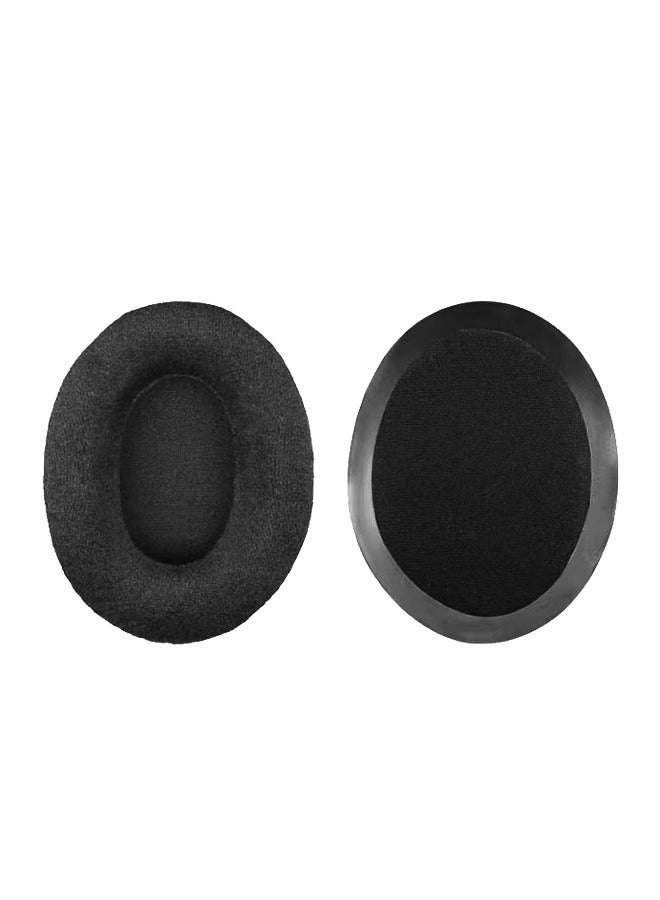 Headphone Cover, High Quality Headrest Replacement Breathable Ear Pads with Kingston HyperX Cloud II/III (Black) Earmuffs, HyperX Cloud 2/3 Ear Pads - Image 5