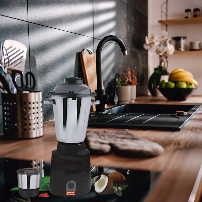 Drumstone Drumstone 𝐋𝐈𝐌𝐈𝐓𝐄𝐃 𝐖𝐈𝐓𝐇 𝟏𝟓 𝐘𝐄𝐀𝐑𝐒 𝐖𝐀𝐑𝐑𝐀𝐍𝐓𝐘 699AID36 Mixer Grinder | 2600W Motor | 2 Jars (5L & 2.5L) | Heavy-Duty Grinding & Blending | for Commercial Kitchens  - Image 2