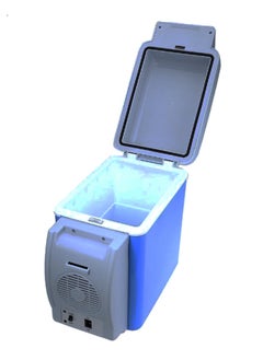 Generic Portable Car Compact Refrigerator 7.5 L K7085-1 Blue/White  - Image 1