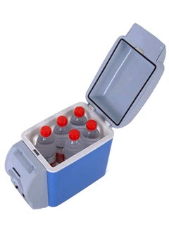 Generic Portable Car Compact Refrigerator 7.5 L K7085-1 Blue/White  - Image 3