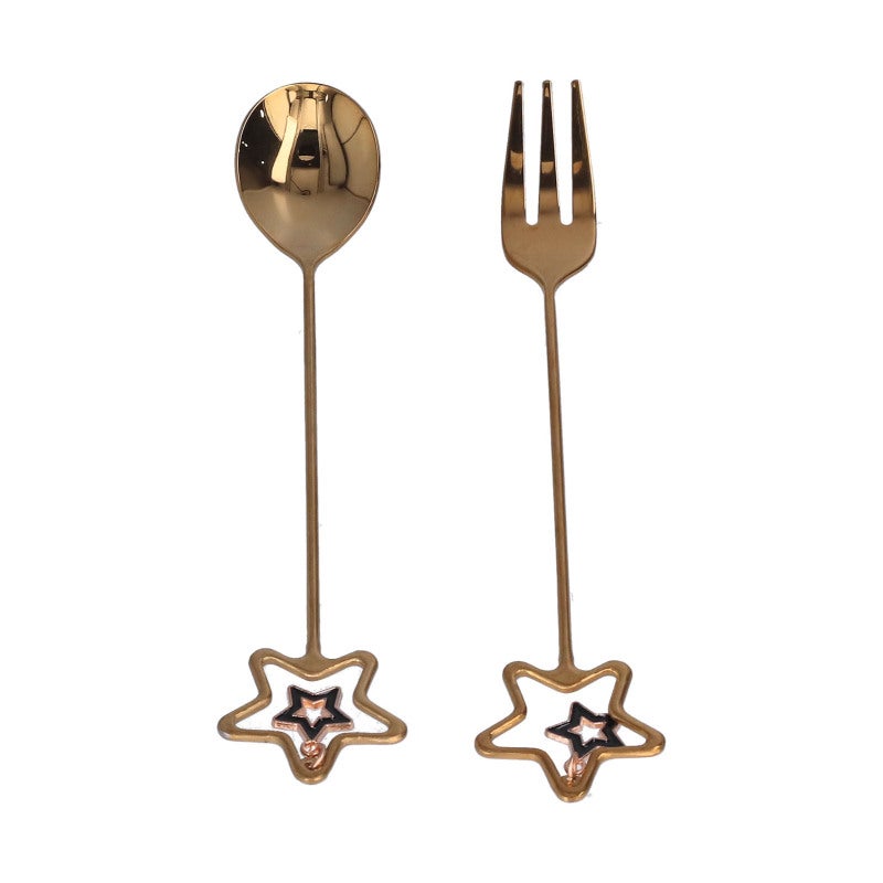 Star Shaped Spoon 304 Stainless Steel - Safe And Durable Multipurpose Stirring Tool For Home Kitchen Hotel Dining Dessert Preparation - Image 4