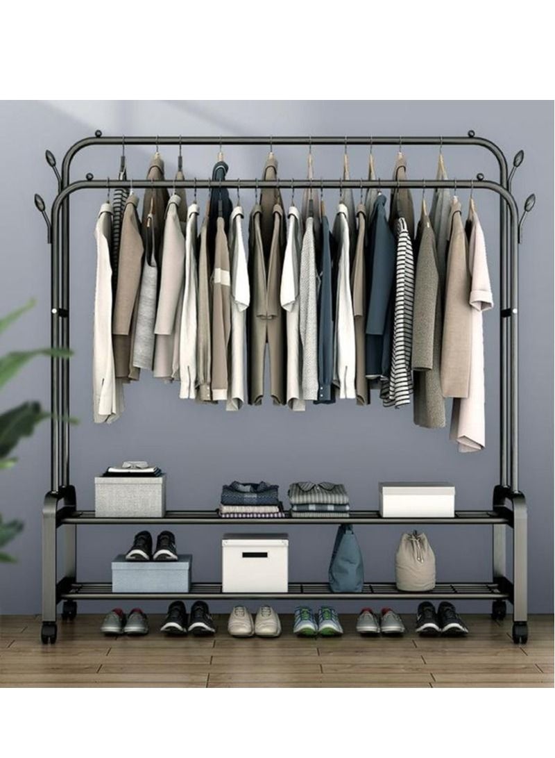 Metal Cloth Dryer Folding Clothes Airer Clothes Airer Clothes Airer Drying Length Stainless Steel - Image 1
