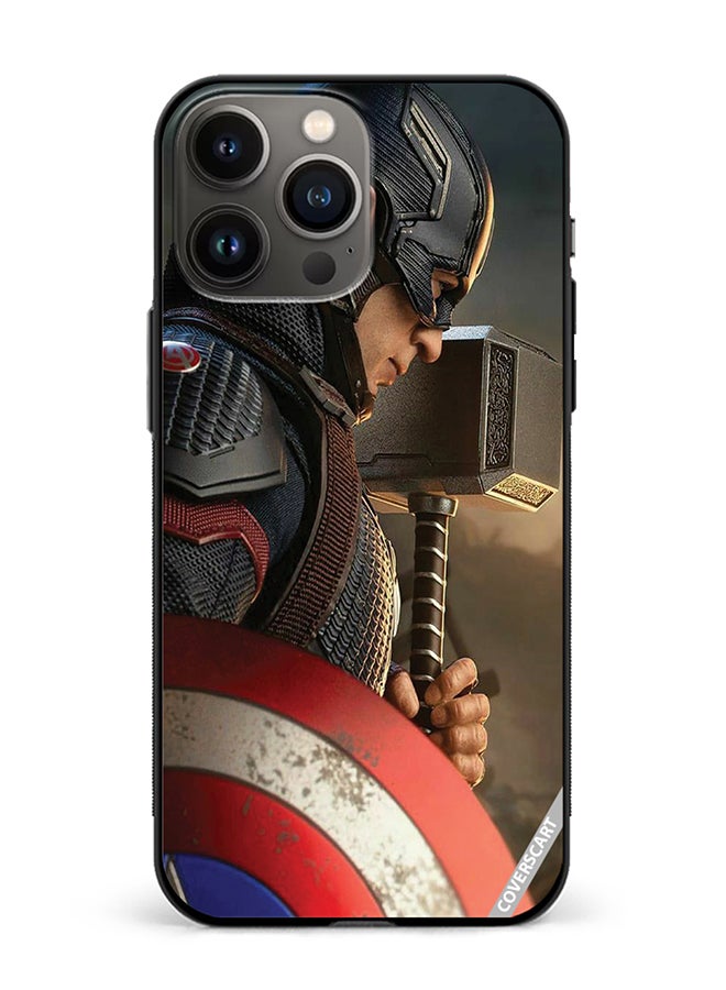 COVERSCART Protective Case Cover For Apple iPhone 14 Pro Max Avenger Design Multicolour